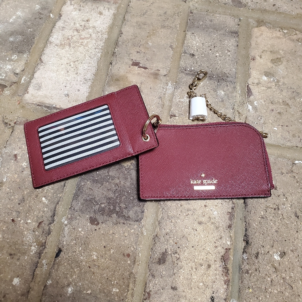 Kate Spade ID/Card Holder and Coin Holder